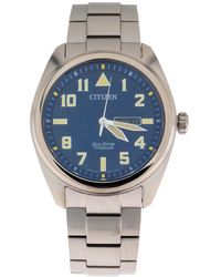Citizen - Accessoires ,Grijs ,Bm 8560-88L Super Titanium Horloge - Lyst