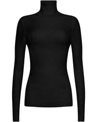 Wolford - Merino Fine Rib Pullover - Lyst