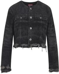 DIESEL - De-Graffy Fsh Jacket - Lyst