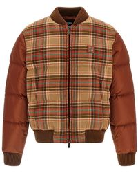 DSquared² - Gepolsterte Hybrid-Bomberjacke - Lyst