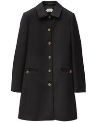 Versace - Single-Breasted Coats - Lyst
