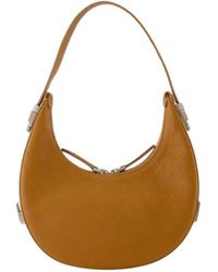OSOI - Braune leder mini tasche doppelter verschleiß - Lyst
