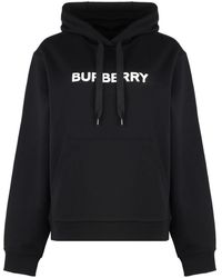 Burberry - Hoodie Met Logo - Lyst