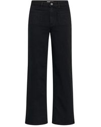 Kaffe - Straight Jeans - Lyst