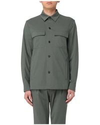 Manuel Ritz - Stretch Katoen Jersey Shirt Jacket - Lyst