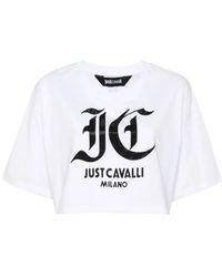 Just Cavalli - Grafische t-shirts und polos - Lyst