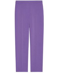 Theory - Trousers > cropped trousers - Lyst
