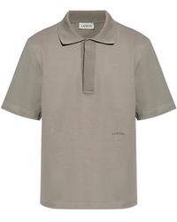 Lanvin - Tops > polo shirts - Lyst