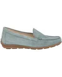 Gabor - Schoenen ,Groen ,Suède Loafer Mocassins - Lyst