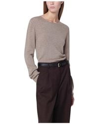 Almala - Round-Neck Knitwear - Lyst