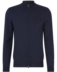 HUGO - Truien & Vesten ,Zwart ,Wol Balonso-L Cardigan - Lyst