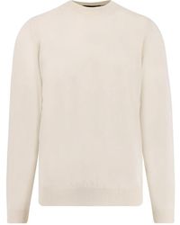 HUGO - Round-Neck Knitwear - Lyst