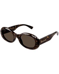 Gucci - Braune sonnenbrille für frauen - Lyst