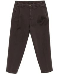 BRIGLIA - Broeken ,Bruin ,Manhattan Chinos - Lyst
