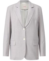 Jucca - Jassen ,Grijs ,Klassieke Business Blazer - Lyst