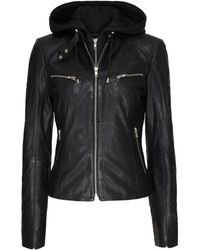 Notyz - Jassen ,Zwart ,Leer Jacks - Lyst