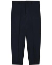 ARMANI EXCHANGE - Broeken ,Zwart ,Wol Tailored Broeken - Lyst