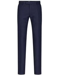 Joop! - Broeken ,Blauw ,Wol Gun Suit Broeken - Lyst