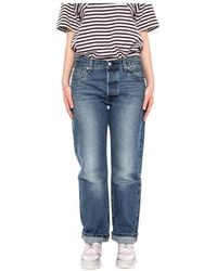 Levi's - Jeans ,Blauw ,Denim 501 '90S Work Yourself Selvedge - Lyst