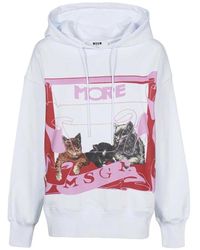 MSGM - Hoodies - Lyst