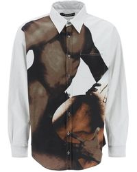Y. Project - Body collage print hemd - Lyst
