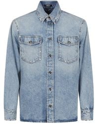 Versace - Denim Jackets - Lyst