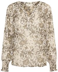 Part Two - Overhemden ,Veelkleurig ,Dusky Fleur Print Blouse - Lyst