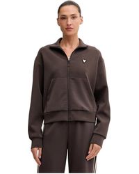 Guess - Olympe Zip-Up Sweatshirt - Lyst