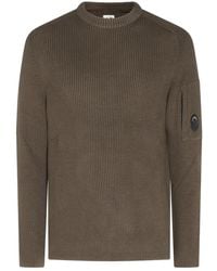 C.P. Company - Round-Neck Knitwear - Lyst