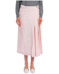 P.A.R.O.S.H. - Midi Skirts - Lyst