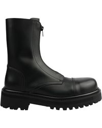 Vetements - Leather boots - Lyst