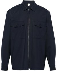 Altea - Sven zip up giacca camicia - Lyst
