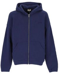 Autry - Hoodies & Sweatvesten ,Blauw ,Nylon Hipx 121Tluster Zip-Through Sweatshirt - Lyst