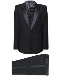 Dolce & Gabbana - Blauer formeller anzug für männer - Lyst
