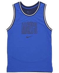 Nike - Basketbaltanktop Voor Nba Courtside Dna Dri-Fit Grafische Tanktop Dalmav - Lyst