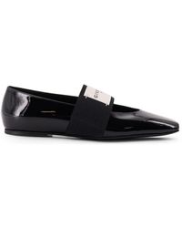 Givenchy - Sliced Square Ballerinas - Lyst