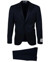 Corneliani - Kostuums ,Blauw ,Single Breasted Suits - Lyst