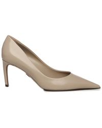 Dolce & Gabbana - Leder Absatz Sandalen - Lyst