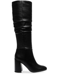 Steve Madden - Schoenen ,Zwart ,Leer Heeled Boots - Lyst