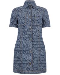 Moschino - Shirt Dress - Lyst
