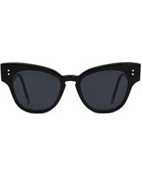 Thom Browne - Accessoires ,Zwart ,Cat-Eye Zonnebril - Lyst