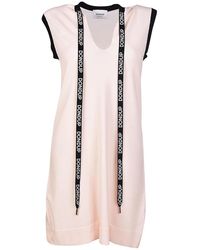 Dondup Sporty Sleeveless Dress - Roze