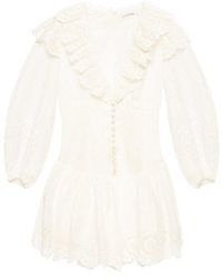 Zimmermann Openwork Dress - Naturel