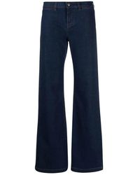 Fay - Wide Jeans - Lyst