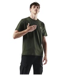 Ma Strum - Tops ,Groen ,Katoen Icon Tee Oil Sick Korte Mouw - Lyst
