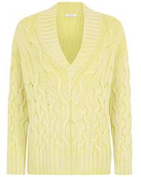 Malo - V-Neck Knitwear - Lyst
