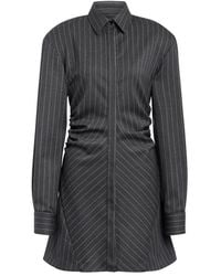 Dondup - Chemisier Mini Jurk - Lyst