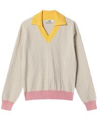 Fendi - V-Neck Knitwear - Lyst