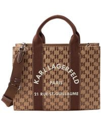 KARL LAGERFELD - Tote Bags - Lyst