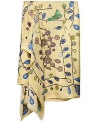 Versace - Midi Skirts - Lyst
